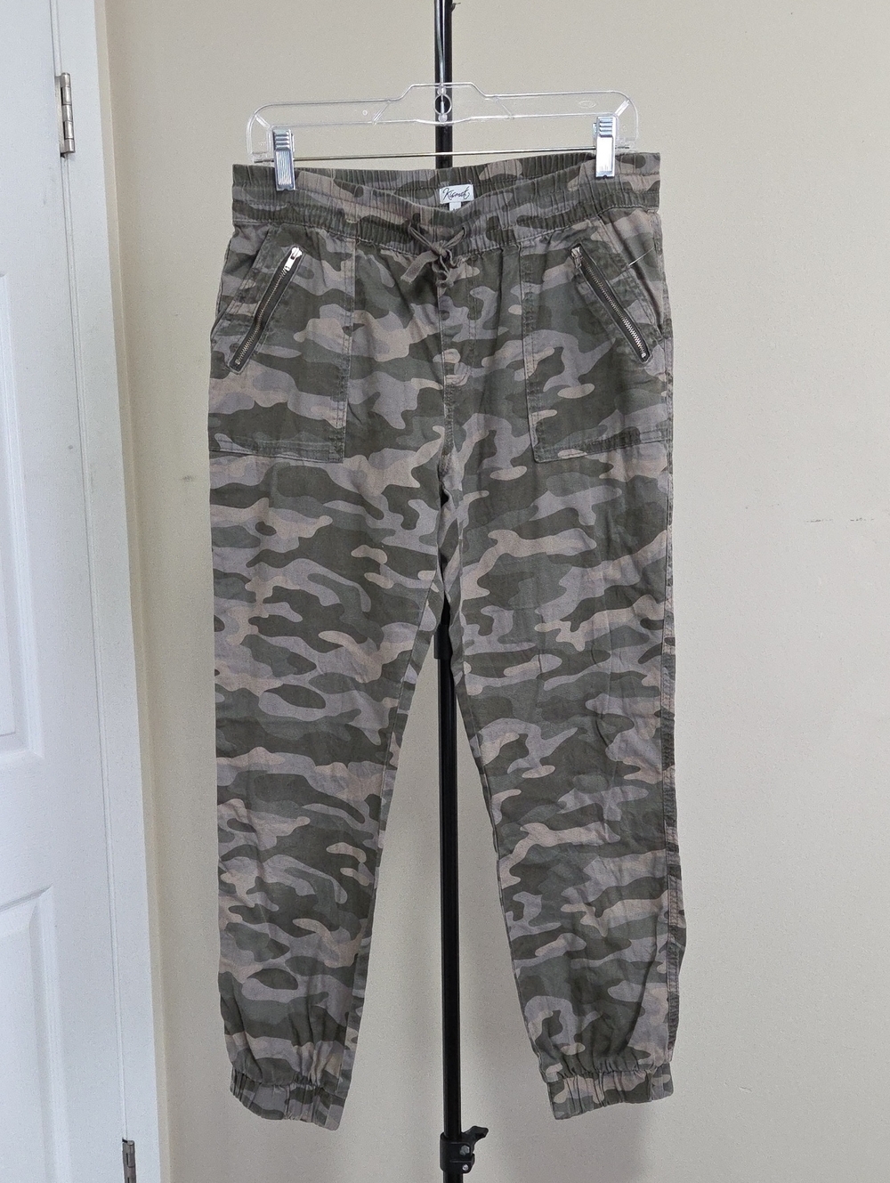 Kismet 100% Cotton Olive & Tan Camo Jogger Pants